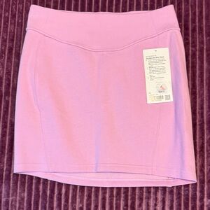 Lululemon scuba HR Pink Mini Skirt